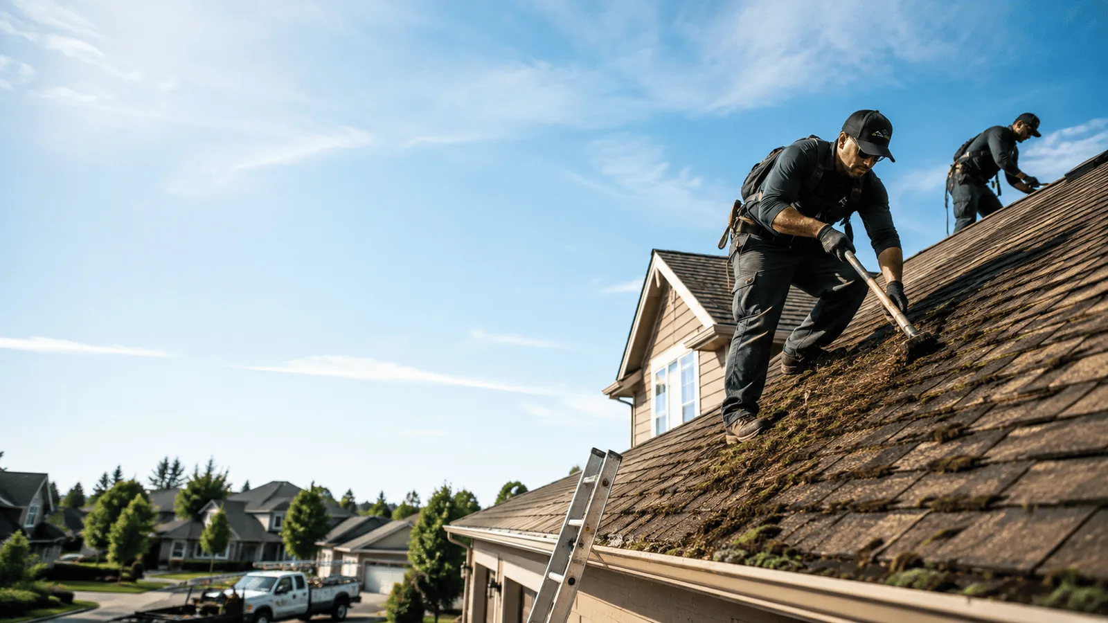 Roof Moss Removal in Pittsburg, TX near me